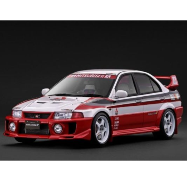 (預購) ignition 1/18 三菱 Mitsubishi LANCER EVOLUTION V (CP9A) White/Red IG4021 20260607 ignition 1/18 三菱 Mitsubishi LANCER EVOLUTION V (CP9A) White/Red IG4021