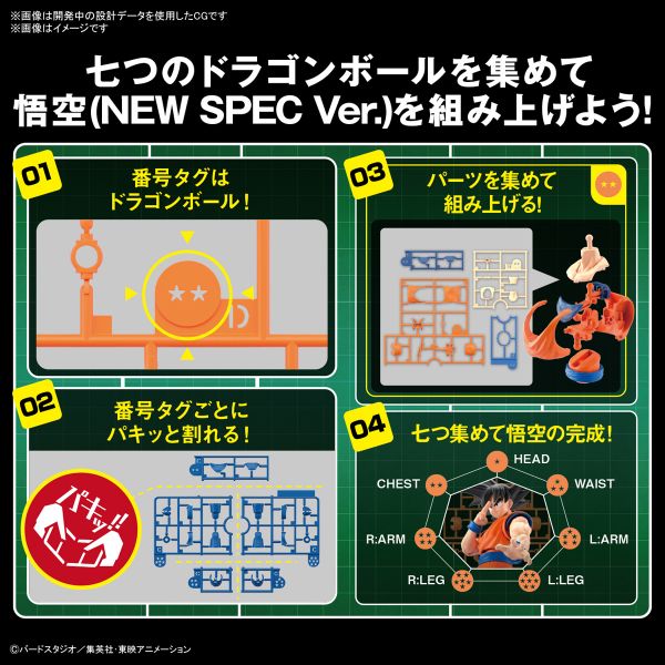 BANDAI Figure-rise Standard FRS SPEC 七龍珠 孫悟空 全新規格Ver. 組裝模型 BANDAI,Figure-rise Standard,FRS,SPEC,孫悟空,全新規格,Ver,.,組裝模型,
