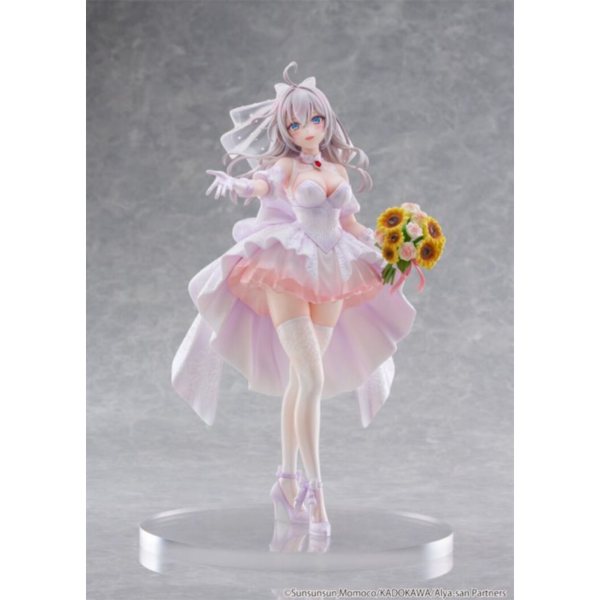 (預購) KADOKAWA 1/7 不時輕聲地以俄語遮羞的鄰座艾莉同學 艾莉莎‧米哈伊羅夫納‧九條 結婚禮服Ver. PVC完成品 20260201 KADOKAWA 1/7 不時輕聲地以俄語遮羞的鄰座艾莉同學 艾莉莎‧米哈伊羅夫納‧九條 結婚禮服Ver. PVC完成品