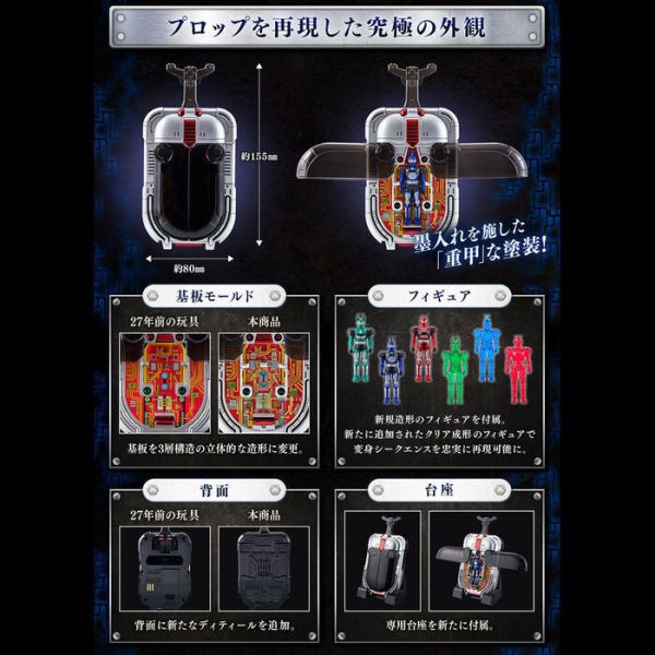 [PB商店] BANDAI 重甲戰隊 甲蟲指揮官 完全版 [PB商店] BANDAI 重甲戰隊 甲蟲指揮官 完全版