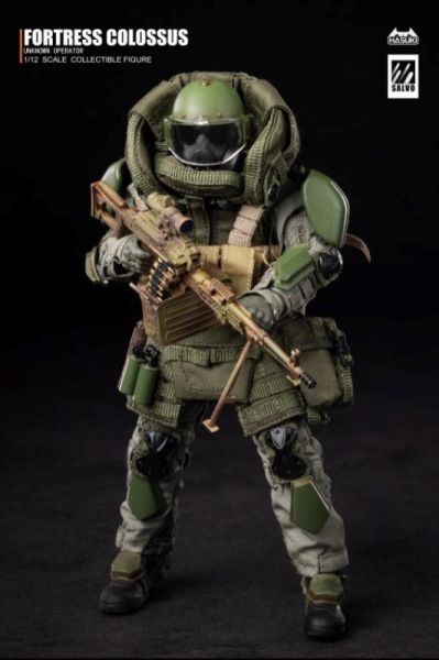 HASUKI 1/12 SA02 Salvo系列 黑色行動 盾兵 可動完成品 HASUKI 1/12 SA02 Salvo系列 黑色行動 盾兵 可動完成品