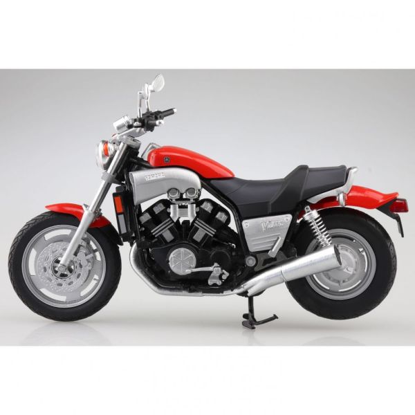 AOSHIMA 青島 1/12 機車 山葉 YAMAHA  V-MAX 火紅 已塗裝完成品 AOSHIMA 青島 1/12 機車 山葉 YAMAHA  V-MAX 火紅 已塗裝完成品