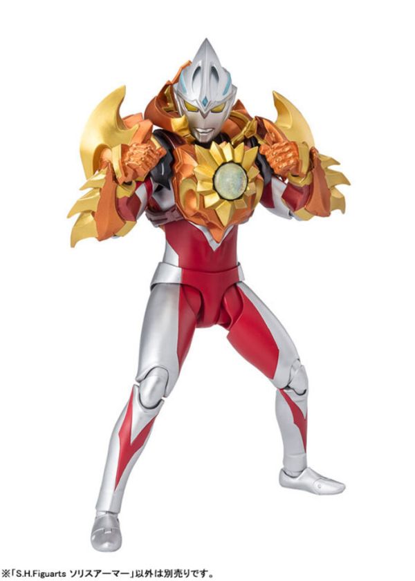 BANDAI S.H.Figuarts S.H.F 超人力霸王 雅克-烈日裝甲 可動完成品 BANDAI S.H.Figuarts S.H.F 超人力霸王 雅克-烈日裝甲 可動完成品