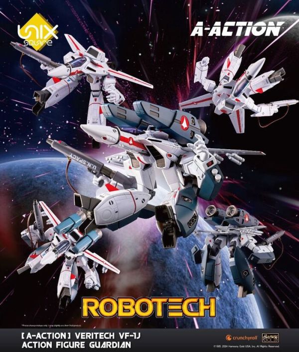 千值練 Unix Square [A-Action] 超時空要塞 VF-1J 半人機模式 Guardian 可動完成品 千值練 Unix Square [A-Action] 超時空要塞 VF-1J 半人機模式 Guardian 可動完成品