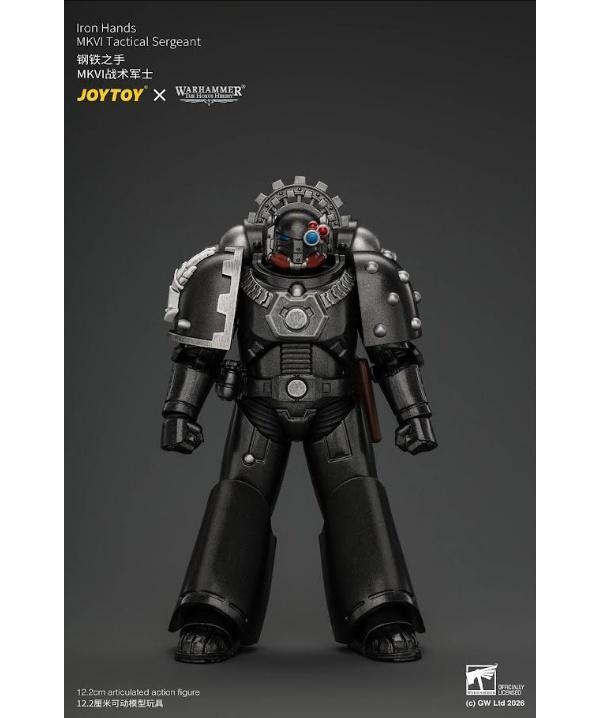 (預購) JOYTOY 1/18 戰鎚40000 荷魯斯之亂 鋼鐵之手 MKVI戰術軍士 可動完成品 JT05022 20261027 JOYTOY 1/18 戰鎚40000 荷魯斯之亂 鋼鐵之手 MKVI戰術軍士 可動完成品 JT05022