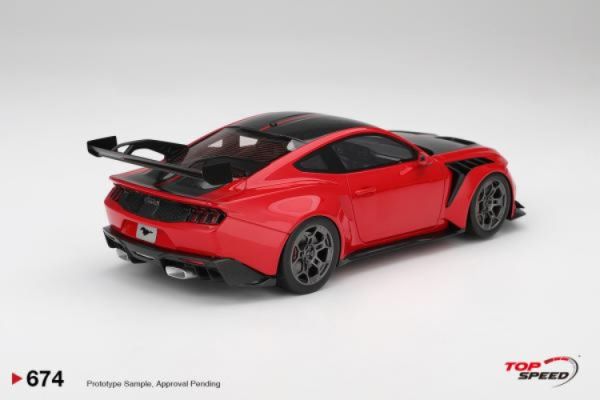 (預購) Topspeed 1/18 福特 Ford Mustang GTD Race Red TS0674 20260126 Topspeed 1/18 福特 Ford Mustang GTD Race Red TS0674