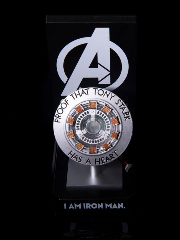 漫威 MARVEL 鋼鐵人 小辣椒紀念品禮物 第一代方舟反應爐 小夜燈無線充電座  漫威,MARVEL,鋼鐵人,小辣椒,紀念品,方舟反應爐,夜燈,無線充電座 