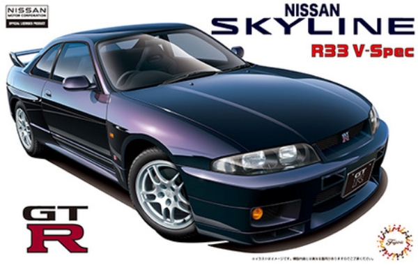 1/24 Nissan R33 Skyline GT-R V-spec 1995 FUJIMI ID39 富士美 組裝模型 FUJIMI,富士美,組裝模型,ID,1/24,Nissan,Nissan,R33,Skyline,GT-R,V-spec,1995,