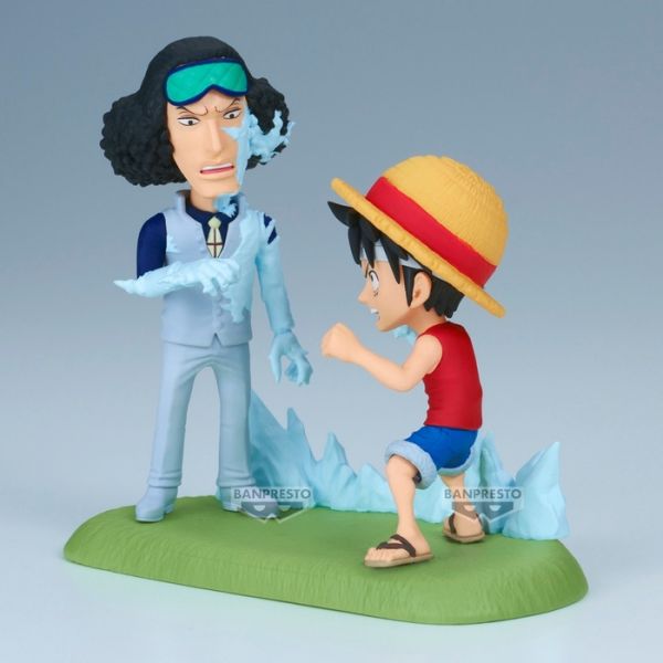 BANPRESTO 景品 航海王 WCF LOG STORIES 蒙其·D·魯夫VS庫山 BANPRESTO 景品 航海王 WCF LOG STORIES 蒙其·D·魯夫VS庫山