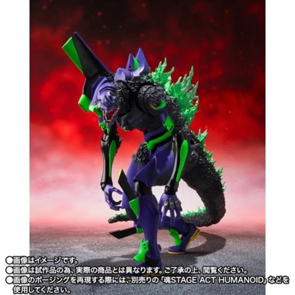 (預購) BANDAI S.H.MonsterArts 哥吉拉對福音戰士 EVANGELION初號機 G覺醒形態 可動完成品 20260728 BANDAI S.H.MonsterArts 哥吉拉對福音戰士 EVANGELION初號機 G覺醒形態 可動完成品