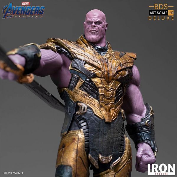 Iron Studio 1/10 漫威MARVEL 復仇者聯盟 終局之戰 薩諾斯 Black Order 豪華版 雕像  Iron Studio,1/10,漫威,MARVEL,薩諾斯,Black Order,雕像