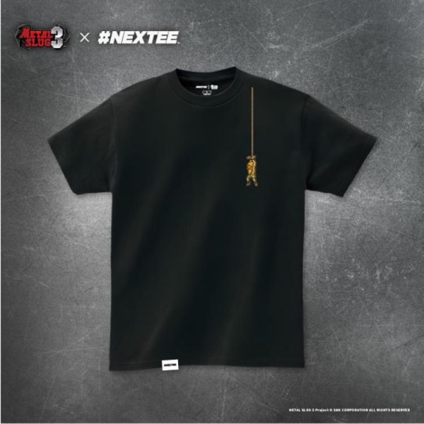 NEXTee 合金彈頭MetalSlug Prisoner短袖T恤 黑&白 NEXTee 合金彈頭MetalSlug Prisoner短袖T恤 黑&白