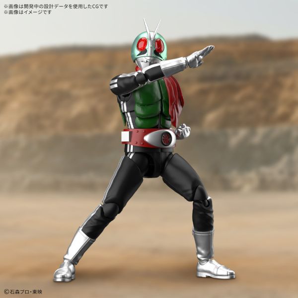(預購) BANDAI Figure-rise Standard 假面騎士新1號 組裝模型 (預購) BANDAI Figure-rise Standard 假面騎士新1號 組裝模型