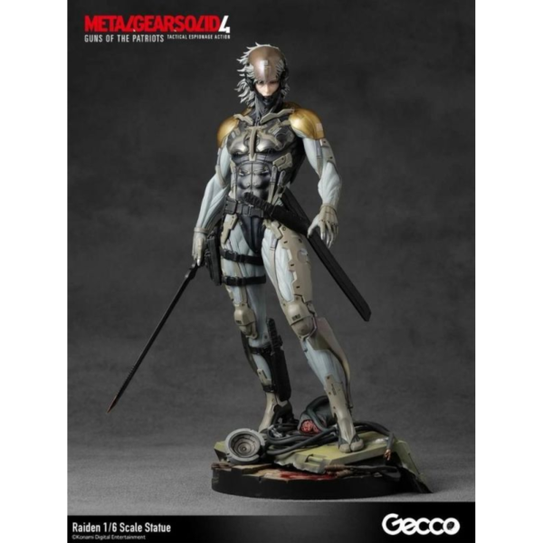 (預購) Gecco 1/6 潛龍諜影4 愛國者之槍 雷電 PVC完成品 20260504 Gecco 1/6 潛龍諜影4 愛國者之槍 雷電 PVC完成品