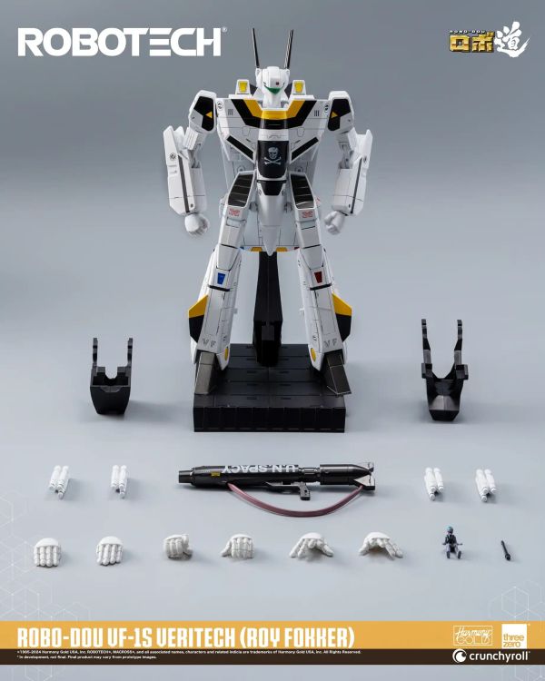 threezero 超時空要塞 Macross VF-1S 洛福卡 20.3cm 可變完成品 threezero 超時空要塞 Macross VF-1S 洛福卡 20.3cm 可變完成品