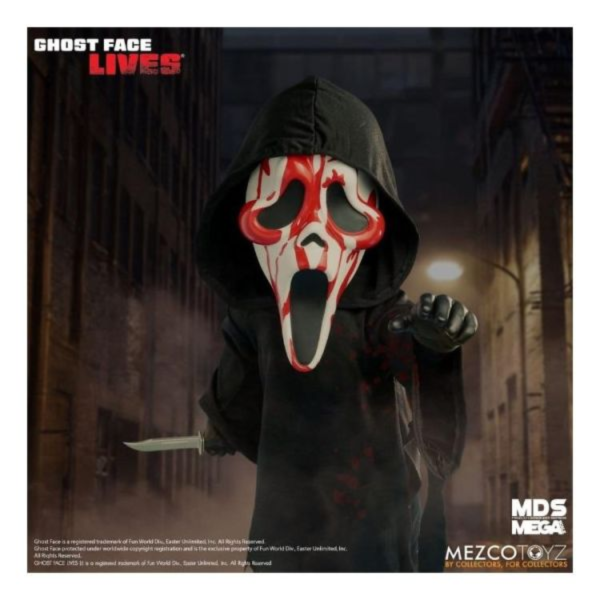 (預購) Mezco Toyz MDS Mega Scale 超大隻 驚聲尖叫 血腥鬼臉 15吋 可動完成品 20260319 Mezco Toyz MDS Mega Scale 超大隻 驚聲尖叫 血腥鬼臉 15吋 可動完成品