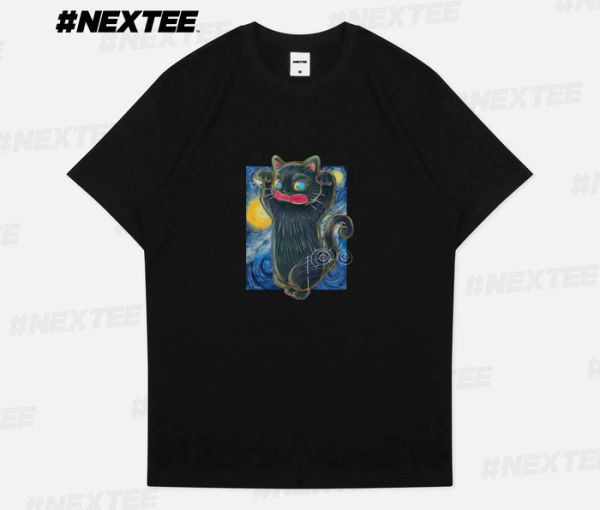 NEXTee KONEKO 梵谷喵 短袖T恤 NEXTee KONEKO 梵谷喵 短袖T恤