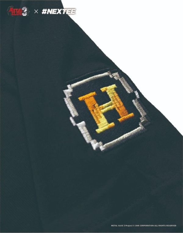 NEXTee 合金彈頭MetalSlug Hadouken 短袖T恤 黑&白 分別販售 NEXTee 合金彈頭MetalSlug Hadouken 短袖T恤 黑&白 分別販售