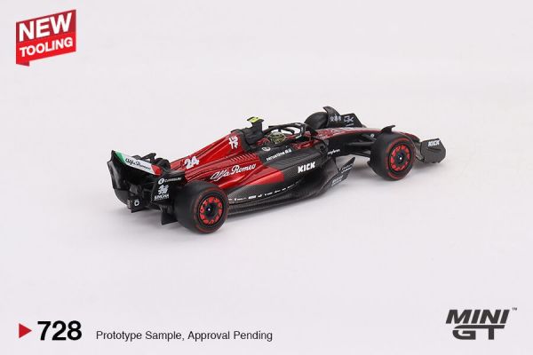 MINIGT 1/64 Alfa Romeo C43 #24 Zhou Guanyu F1澳洲大獎賽2023 MINIGT 1/64 Alfa Romeo C43 #24 Zhou Guanyu F1澳洲大獎賽2023