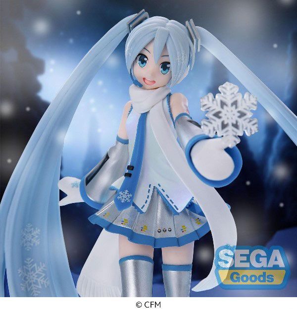 SEGA 景品 初音未來 雪初音 SKY TOWN