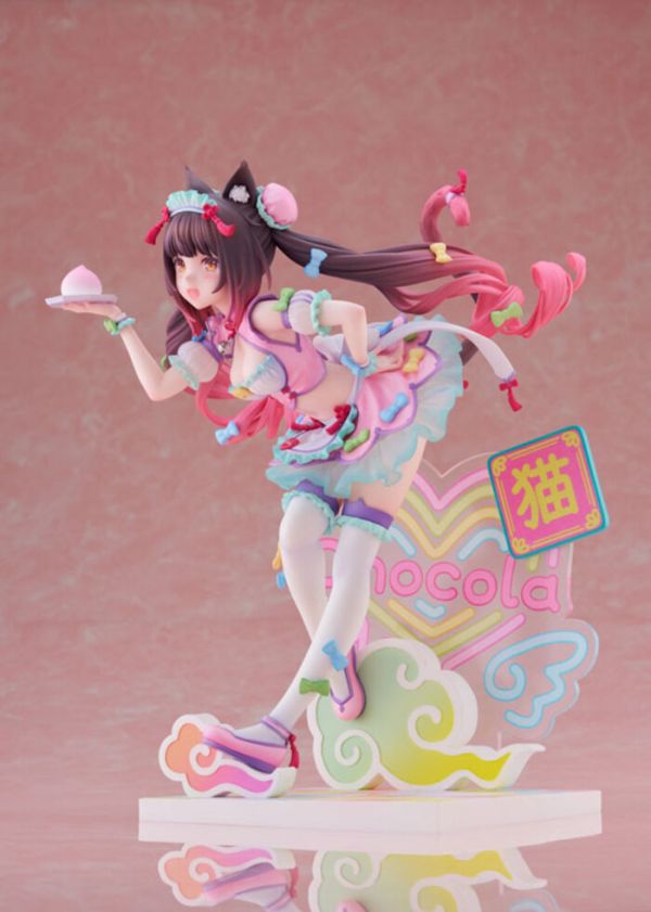 Claynel 1/7 貓娘樂園 巧克力 夢幻可愛中國Ver. PVC完成品 Claynel 1/7 貓娘樂園 巧克力 夢幻可愛中國Ver. PVC完成品