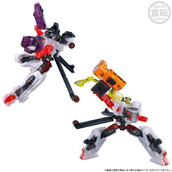 BANDAI MINIPLA 爆上戰隊 BoonBoomger BIG-9 奔轟機械人合體機套裝 透明版 BANDAI MINIPLA 爆上戰隊 BoonBoomger BIG-9 奔轟機械人合體機套裝 透明版