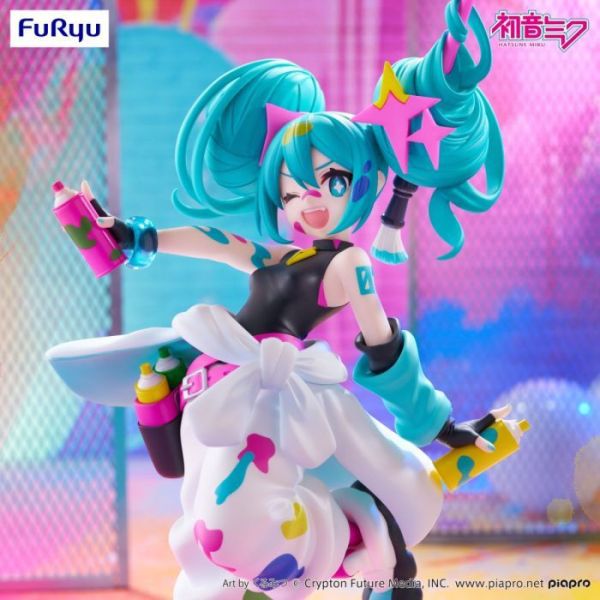 Furyu 景品 初音未來 Trio-Try-iT公仔 塗鴉女孩Ver. 2510 Furyu 景品 初音未來 Trio-Try-iT公仔 塗鴉女孩Ver.