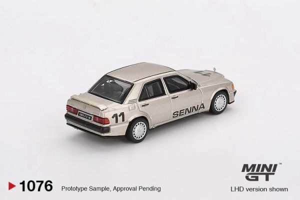 (預購) MINIGT 1/64 賓士 Mercedes-Benz 190 E 2.3-16 #11 Ayrton Senna 1984 Nürburgring Race of Champions w/ Figure MGT01076-L (預購) MINIGT 1/64 賓士 Mercedes-Benz 190 E 2.3-16 #11 Ayrton Senna 1984 Nürburgring Race of Champions w/ Figure MGT01076-L