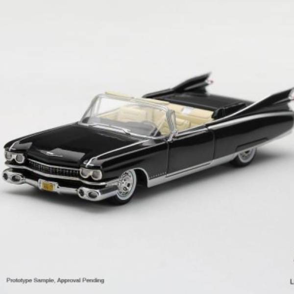 (預購) MINIGT 1/64 凱迪拉克 Cadillac Eldorado Biarritz 1959 Black LHD MGT01379-L 20260924 MINIGT 1/64 凱迪拉克 Cadillac Eldorado Biarritz 1959 Black LHD MGT01379-L
