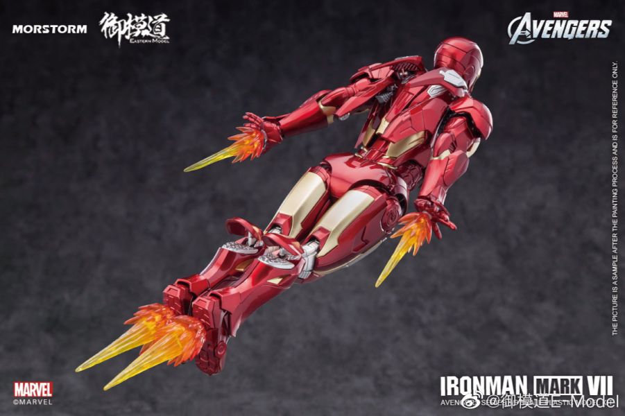 E-Model 御模道 1/9 漫威 MARVEL 鋼鐵人 Mk7 豪華噴塗版 組裝模型  E-Model 御模道 1/9 漫威 MARVEL 鋼鐵人 Mk5 豪華噴塗版 組裝模型 