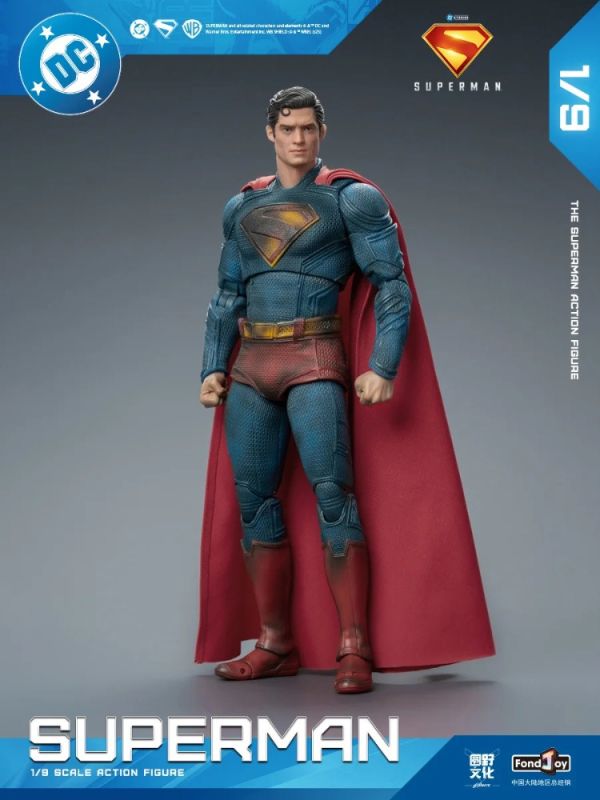 (預購) FondJoy 1/9 DC人偶系列 戰損新超人 DC1017B 可動完成品 20251204 FondJoy 1/9 DC人偶系列 戰損新超人 DC1017B 可動完成品