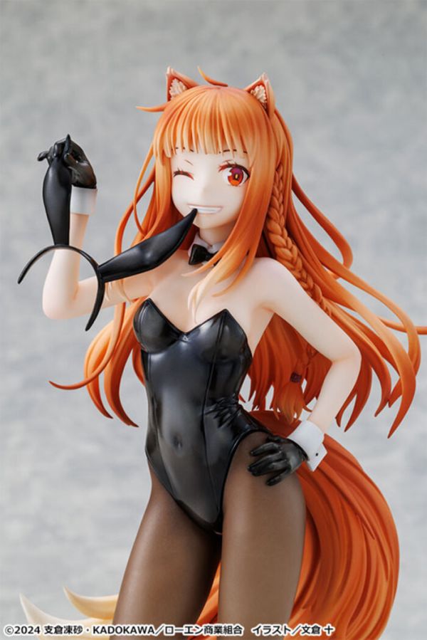 KADOKAWA KDcolle 1/7 狼與辛香料 赫蘿 原作版 兔女郎Ver. PVC完成品 KADOKAWA KDcolle 1/7 狼與辛香料 赫蘿 原作版 兔女郎Ver. PVC完成品