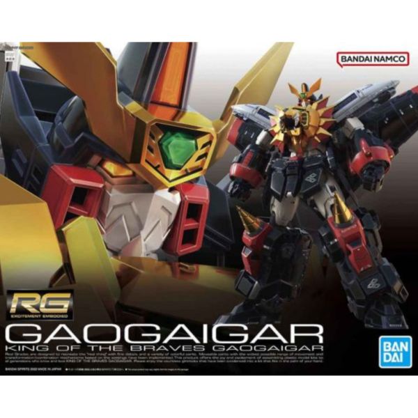 BANDAI RG 勇者王GAOGAIGAR 組裝模型 BANDAI,RG勇者王,GAOGAIGAR