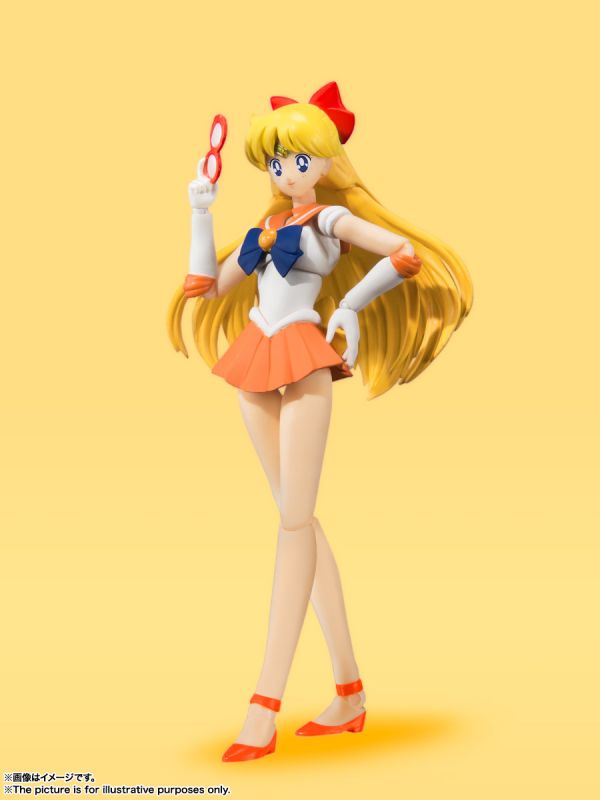 BANDAI S.H.Figuarts SHF 美少女戰士 水手金星 動畫配色版 可動完成品 [再販],BANDAI,S.H.Figuarts,SHF,美少女戰士,水手金星 ,動畫配色版,可動完成品,