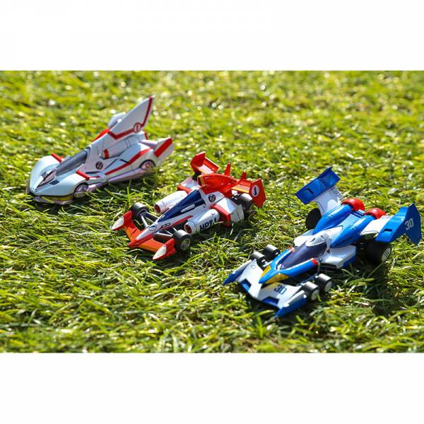 MegaHouse 1/43 VARIABLE ACTION KIT 半組裝模型 閃電霹靂車 全三款 各別販售 MegaHouse,VARIABLE ACTION KIT,半組裝模型,閃電霹靂車,超級阿斯拉01,奈特,修馬赫005,伊修薩克
