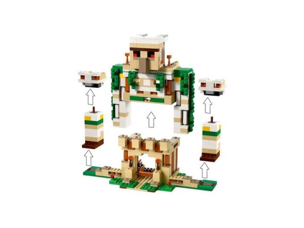 LEGO 樂高 21250 Minecraft 鐵魔像要塞 LEGO 樂高 21250 Minecraft 鐵魔像要塞