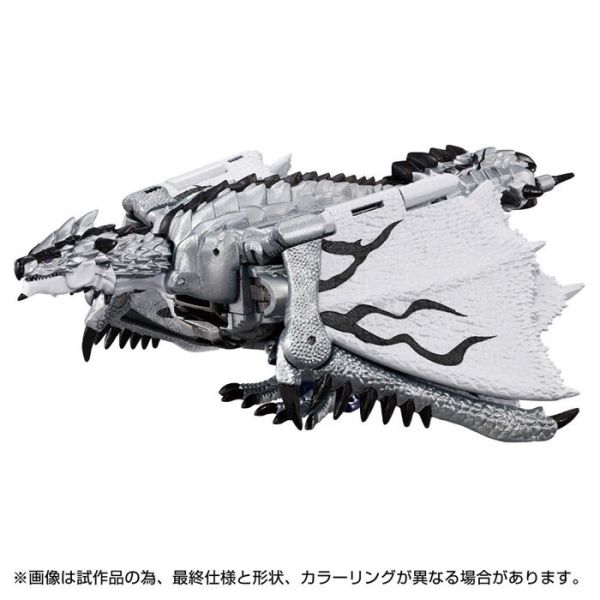 TAKARATOMY 魔物獵人×變形金剛 銀火龍柯博文 Prime 可動完成品 TAKARATOMY 魔物獵人×變形金剛 銀火龍柯博文 Prime 可動完成品