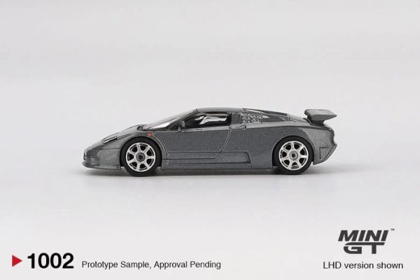 MINIGT 1/64 布加提 Bugatti EB110 Super Sport Grigio Scuro MGT01002-L MINIGT 1/64 布加提 Bugatti EB110 Super Sport Grigio Scuro MGT01002-L