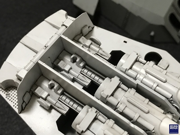 1/200 戰艦大和 46cm 九四式三連裝主砲塔 付 蝕刻片 塗裝完成展示台座 FUJIMI 裝備品1EX-1 富士美 組裝模型 FUJIMI,1/200,戰艦,大和,46,主砲,九四式,三連裝,蝕刻片,