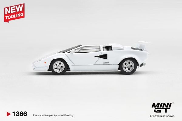 (預購) MINIGT 1/64 藍寶堅尼 Lamborghini Countach LP500S White LHD MGT01366-L 20260827 MINIGT 1/64 藍寶堅尼 Lamborghini Countach LP500S White LHD MGT01366-L