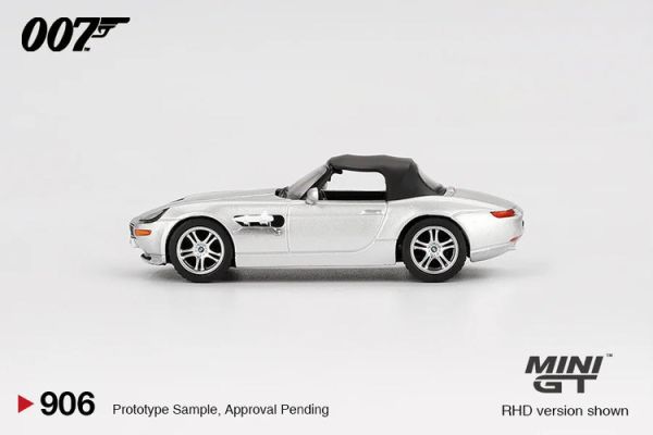 (預購) [吊卡版] MINIGT 1/64 寶馬 BMW Z8 "The World Is Not Enough" 詹姆士龐德 007 縱橫天下 English Blister Packaging 英文吊卡版 MGT00906-007E (預購) [吊卡版] MINIGT 1/64 寶馬 BMW Z8 "The World Is Not Enough" 詹姆士龐德 007 縱橫天下 English Blister Packaging 英文吊卡版 MGT00906-007E