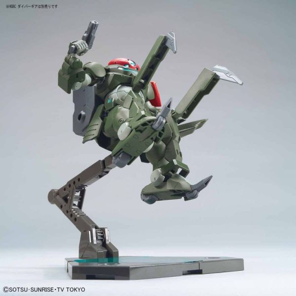 BANDAI 1/144 HGBD 003 紅扁帽格利摩亞 鋼彈創鬥者 潛網大戰 組裝模型 BANDAI 1/144 HGBD 003 紅扁帽格利摩亞 鋼彈創鬥者 潛網大戰 組裝模型