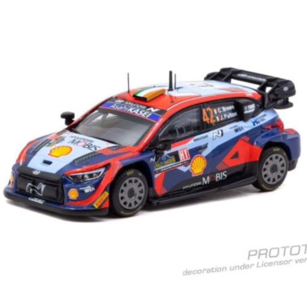 (預購) TARMAC WORKS 1/64 現代 HOBBY64 Hyundai Hyundai i20 N Rally1 Hybrid Rally Sweden 2023 T64-089-23RS42 20260921 TARMAC WORKS 1/64 現代 HOBBY64 Hyundai Hyundai i20 N Rally1 Hybrid Rally Sweden 2023 T64-089-23RS42