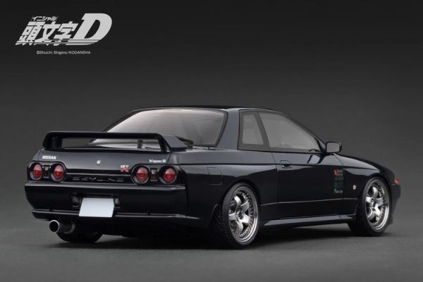 ignition model 1/18 頭文字D INITIAL D 日產 Nissan Skyline GT-R V-SpecII (BNR32) Black 中里毅 ignition model 1/18 頭文字D INITIAL D 日產 Nissan Skyline GT-R V-SpecII (BNR32) Black 中里毅