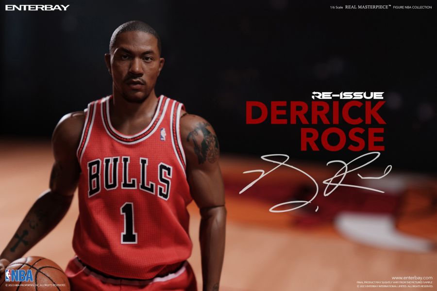 絕版斷貨中 ENTERBAY 1/6 NBA系列 飆風玫瑰 德瑞克‧羅斯 Derrick Rose 芝加哥公牛隊 可動完成品 ENTERBAY 1/6 NBA系列 飆風玫瑰 德瑞克‧羅斯 Derrick Rose 芝加哥公牛隊 可動完成品