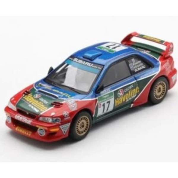 (預購) [吊卡版] MINIGT 1/64 速霸陸 Subaru Impreza WRC98 #17 2000 Rally New Zealand LHD MGT01211-BL 20260312 [吊卡版] MINIGT 1/64 速霸陸 Subaru Impreza WRC98 #17 2000 Rally New Zealand LHD MGT01211-BL