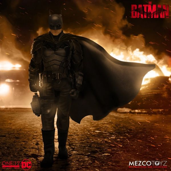 MEZCO TOYZ One: 12 Collective DC 蝙蝠俠2022 羅伯·派汀森 Robert Pattinson版 可動完成品 MEZCO TOYZ,One: 12 Collective,DC,蝙蝠俠2022,羅伯·派汀森,Robert Pattinson