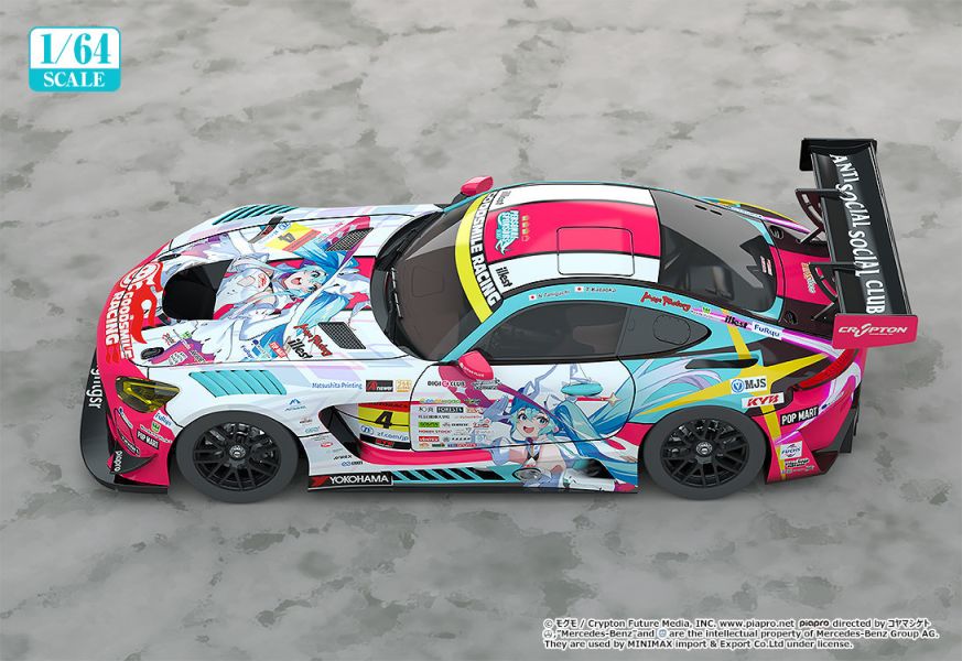 Good Smile 1/64 Racing 初音未來 AMG 2024 開幕戰Ver. Good Smile 1/64 Racing 初音未來 AMG 2024 開幕戰Ver.