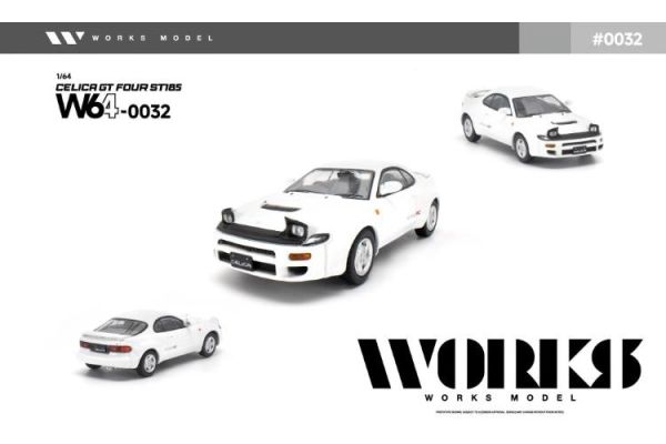 (預購) WORKS MODEL 1/64 豐田 TOYOTA CELICA GT FOUR ST185 W640032 20260708 WORKS MODEL 1/64 豐田 TOYOTA CELICA GT FOUR ST185 W640032