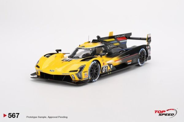 TOP SPPED 1/18 凱迪拉克 Cadillac V-Series.R #01 Cadillac Racing 2024 IMSA Sebring 12 Hrs TS0605 TOP SPPED 1/18 凱迪拉克 Cadillac V-Series.R #01 Cadillac Racing 2024 IMSA Sebring 12 Hrs TS0605